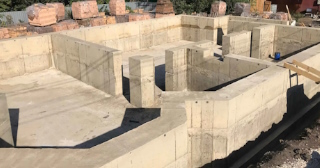 Фундамент с цокольным этажом под ключ заказать в Владикавказе - фундамент цокольный этаж под ключ цена от 7270 руб за м2