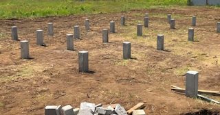 Фундамент на забивных жб сваях под ключ в Владикавказе - фундамент из забивных железобетонных свай цена от 3168 руб/м2