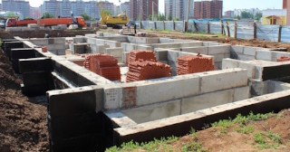 Фундаменты промышленных зданий в Владикавказе цена от 24924 руб. -  заказать строительство фундамента промздания под стальные колонны
